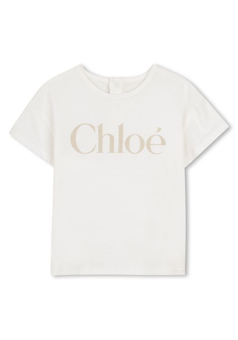 T-shirt con logo CHLOE' KIDS | C20910117
